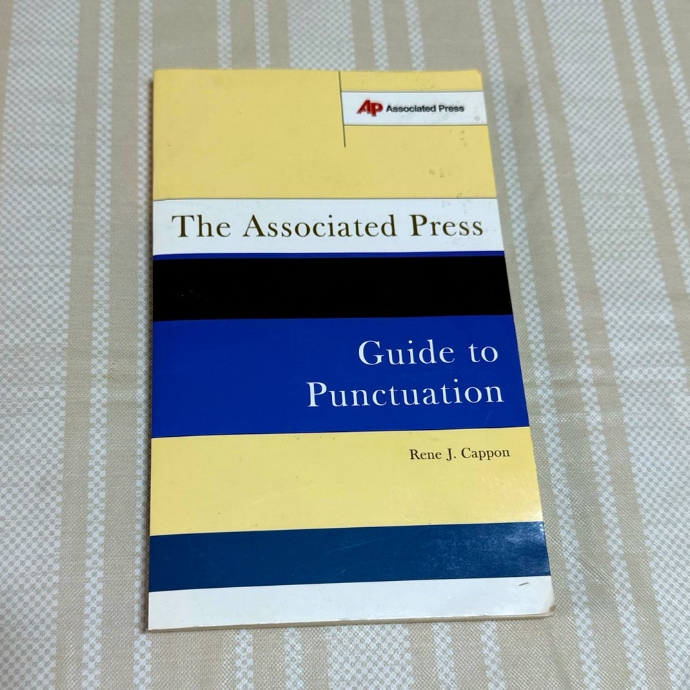 The Associated Press Guide to Punctuation by Rene J. Cappon
College use